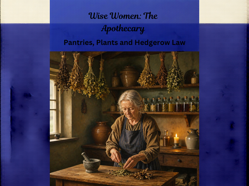 Wise Women Apothecary: pantries, plants & Hedgerow Law