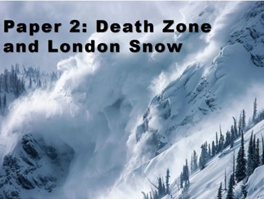 AQA English Language Paper 2 Question 1-4 The Death Zone and London Snow