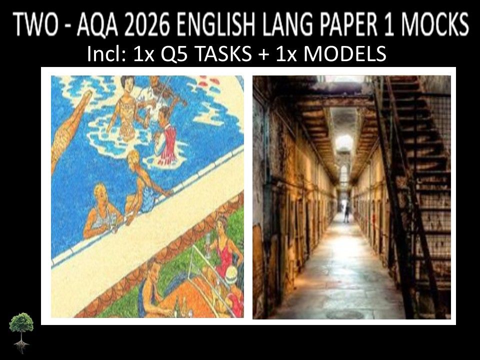 TWO - AQA PAPER 1 | 2026 FULL MOCKS | Q5 TASKS | MODELS