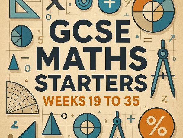 Maths Starters Week 19 to 35 - Questions & Answers