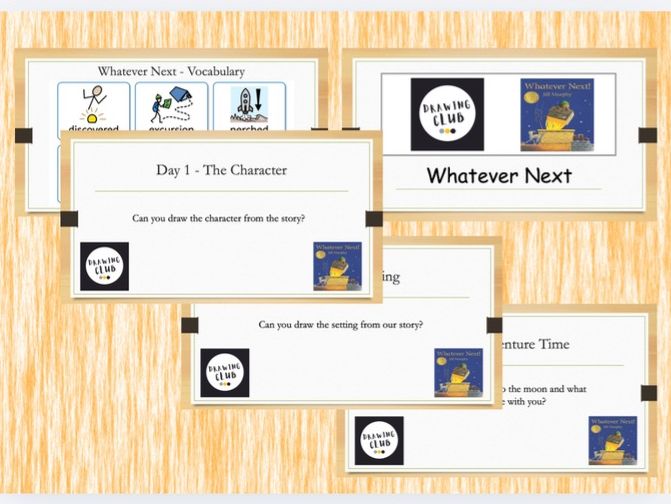 Drawing Club - Whatever Next Lesson Powerpoint