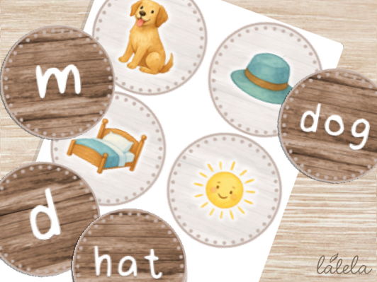 Initial Phonic Sounds (m, a, s, d, t, n, p, o, g, i)