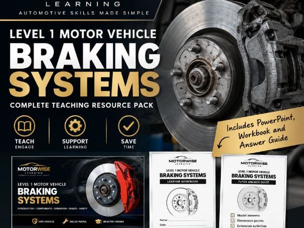 Level 1 Motor Vehicle Braking Systems