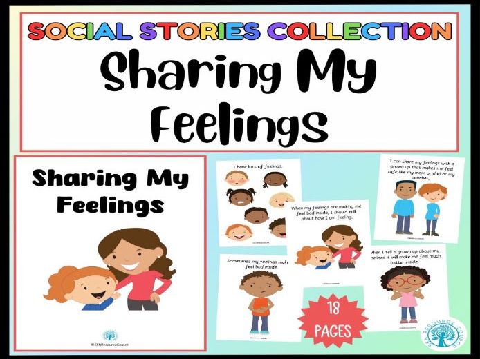 Sharing My Feelings Social Story
