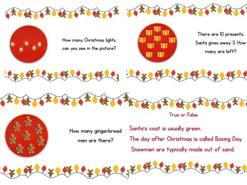 KS1 Christmas General Knowledge Quiz – FREE Google Slides Resource