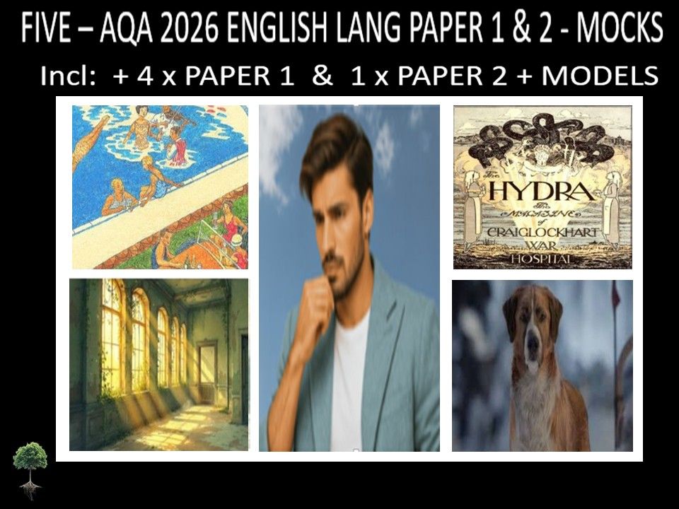 FIVE - AQA PAPER 1 & 2 | 2026 FULL MOCKS | MODELS
