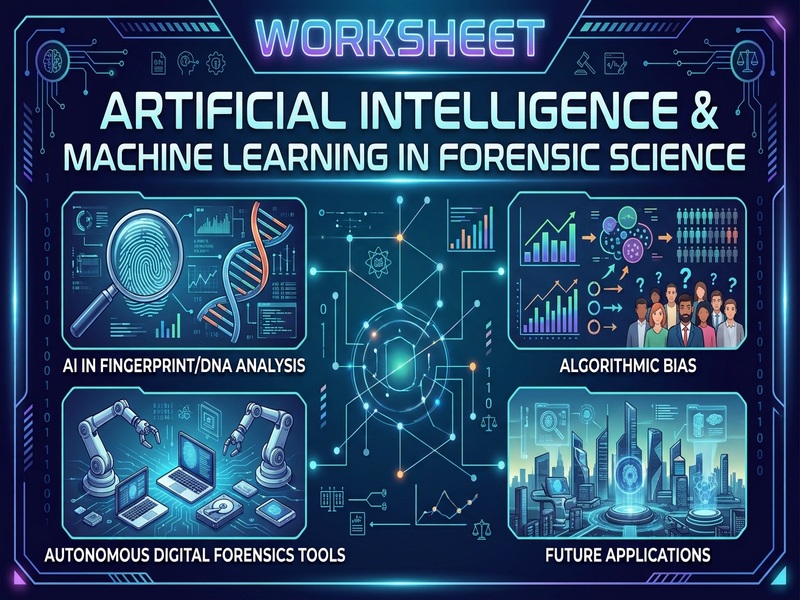 Artificial Intelligence & Machine Learning in Forensic Science