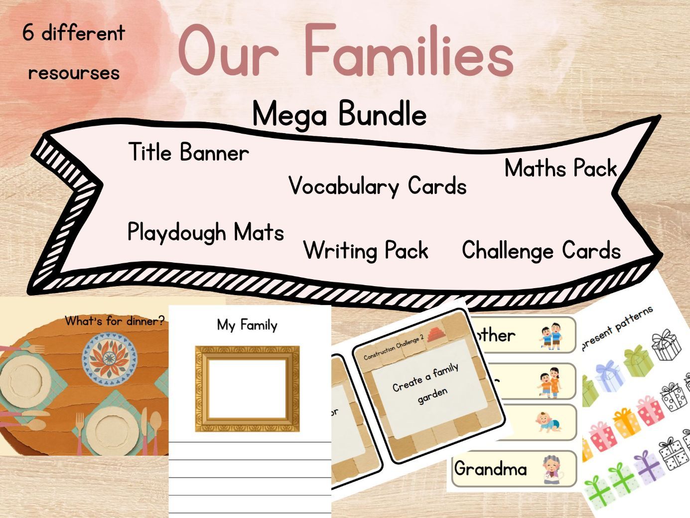 Our Families Bundle | EYFS Family Topic