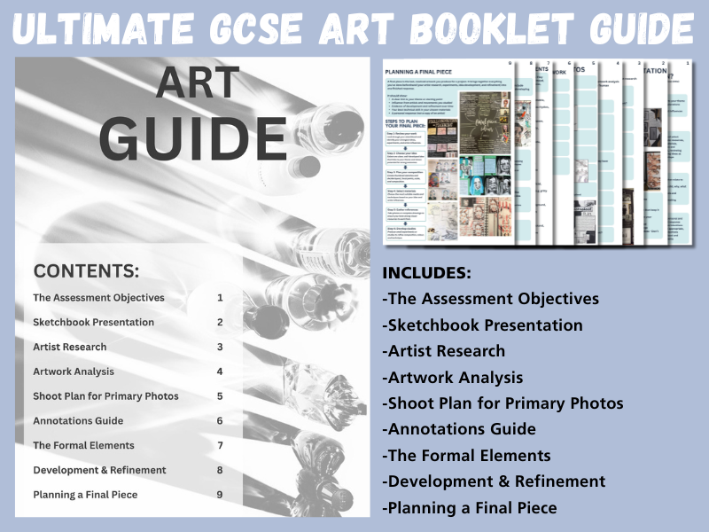 Ultimate GCSE Art Booklet Guide