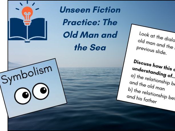 The Old Man and the Sea: Sensory Details, Symbols, and Dialogue Analysis Pack