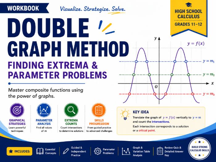 Double Graph Method Workbook for Calculus