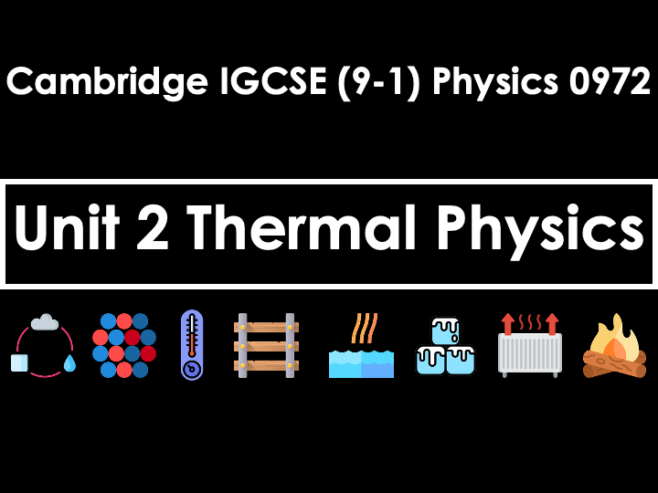 Unit 2 Thermal Physics