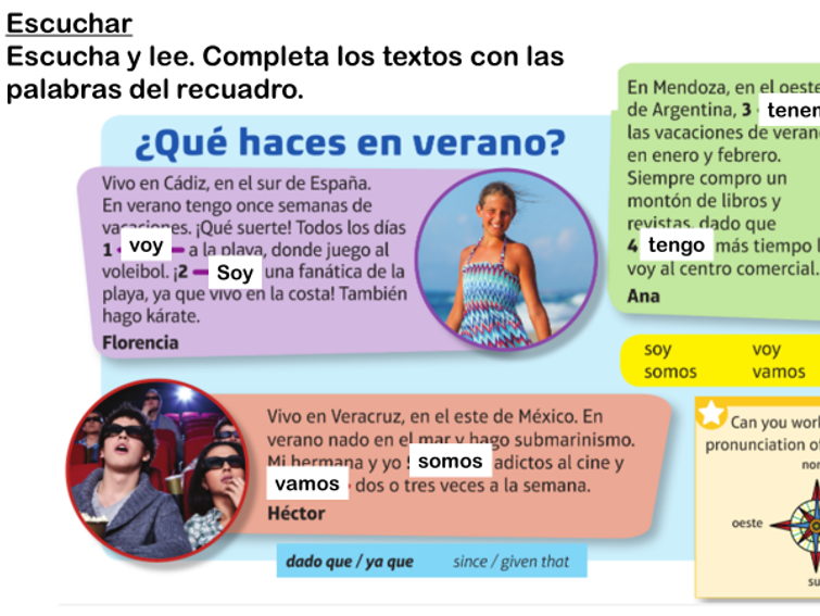 Viva AQA Module 1 Desconectate - 5 presentations