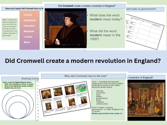 Edexcel GCSE History Henry VIII - Did Cromwell Create a Modern Revolution