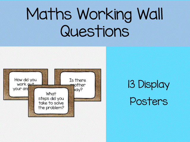 Maths Talk Question Prompts, Reasoning & Discussion Posters - Natural Hessian