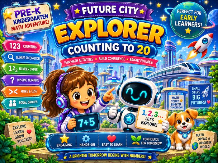 Future City Counting to 20 | Pre-K & Kindergarten