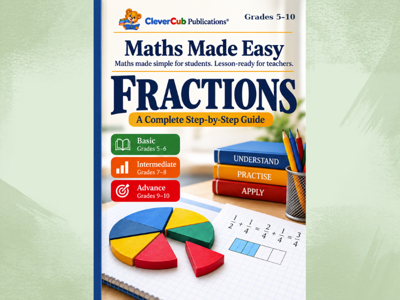 Fractions Workbook with Answers | KS2–KS4