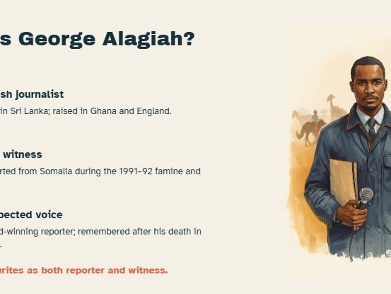 A Passage to Africa by George Alagiah – GCSE English Language | 3 PowerPoints Included