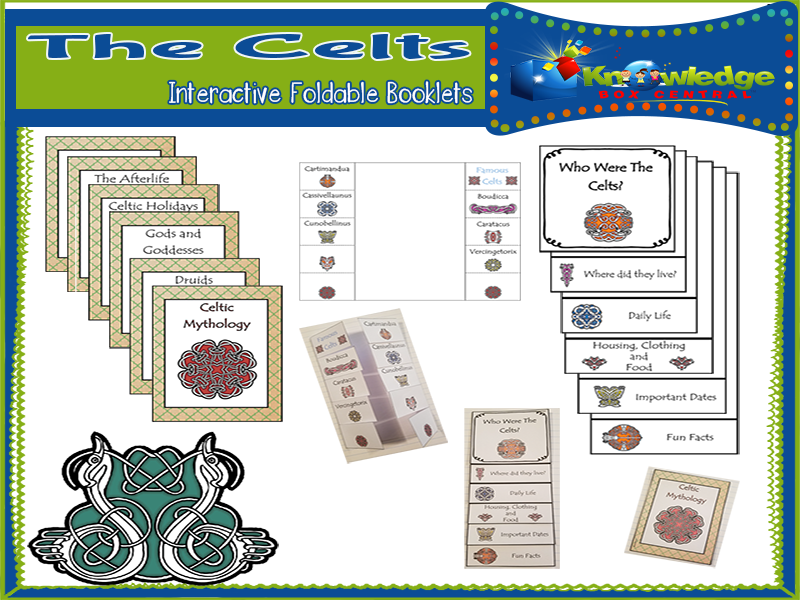 The Celts Interactive Foldable Booklets | Teaching Resources