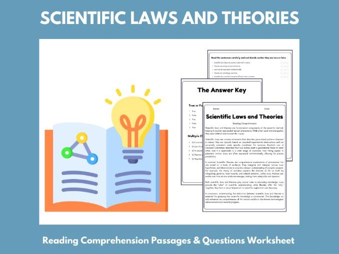 Scientific Laws and Theories: Reading Comprehension Passages ...