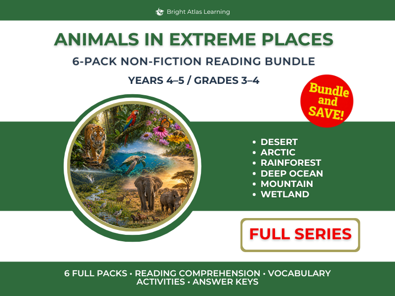 Saving Species Full Series Bundle | KS2 | Y4–5