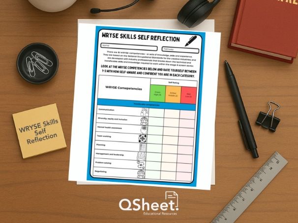 WRYSE Skills Self Reflection