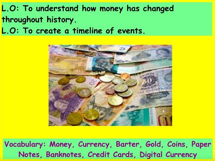 Explore the Evolution of Money – Historical Timeline Activity for KS2–LKS3