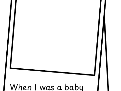 Myself- me as a baby and me now
