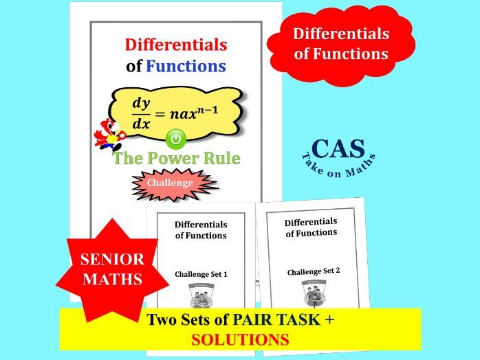 Grade 11–12 HSC Power Rule Differentiation Challenges – Senior Maths Worksheets