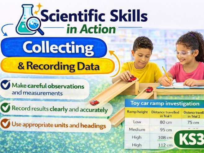 Collecting & Recording Data (KS3 Science Skills): Investigate Like a Scientist