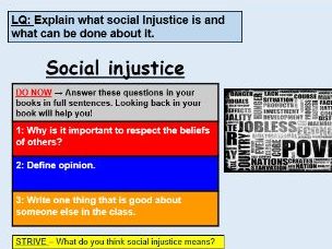 Social injustice