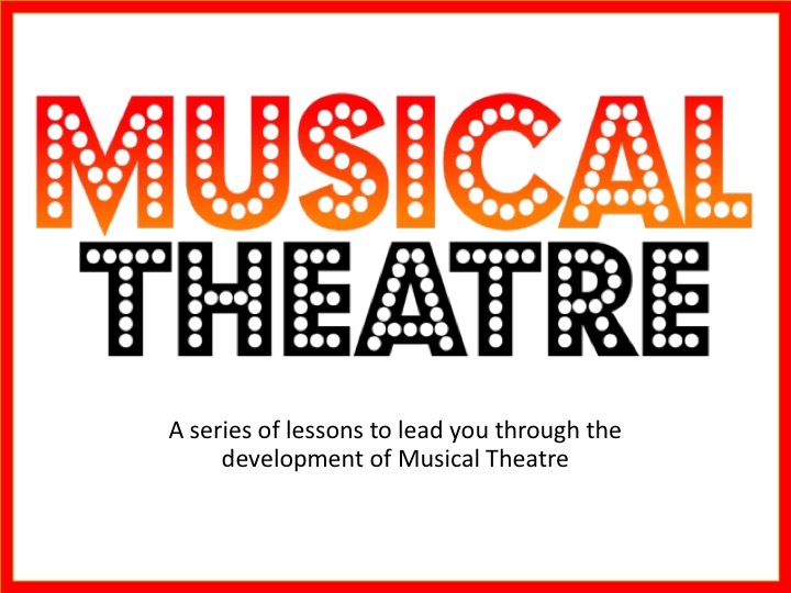 Musical Theatre - remote work/cover work