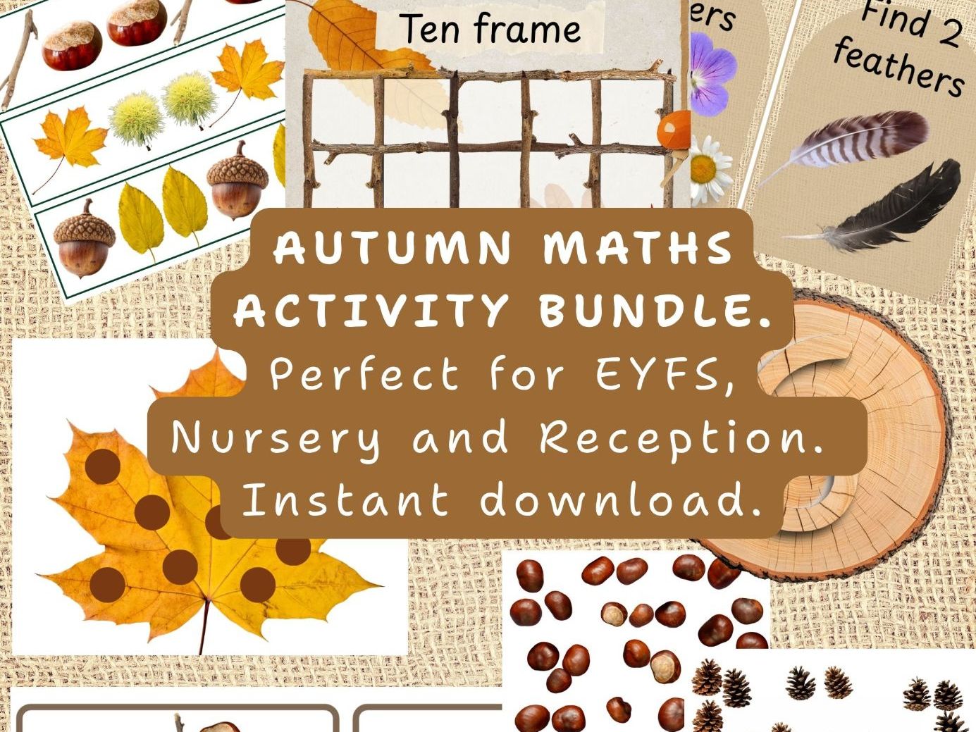 Autumn Maths Activity  Bundle 1 Early Years and KS1