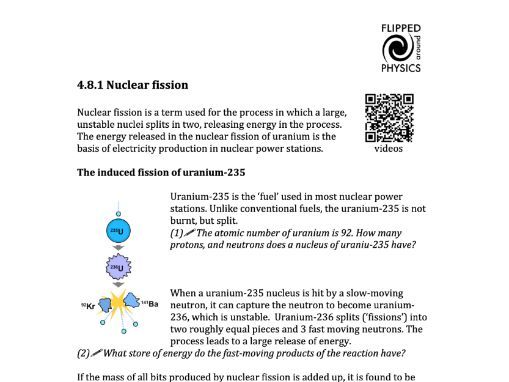 Nuclear fission