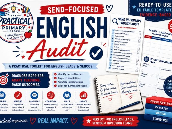 SEND in Primary English Audit