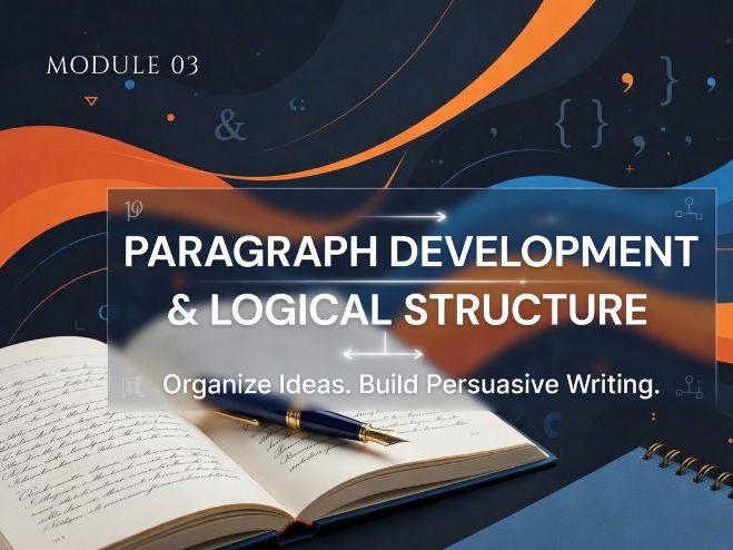 Paragraph and Structure Mastery — Build Coherent and Persuasive Writing