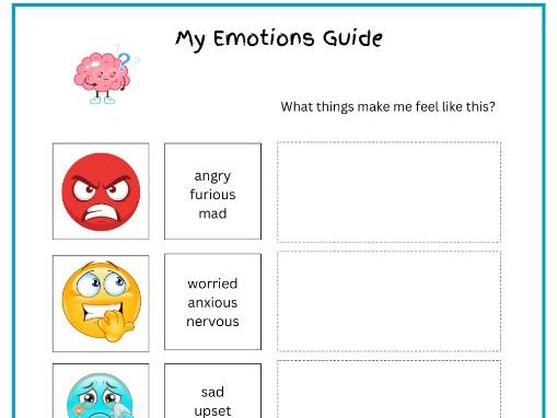 Emotional Scale Communication Worksheets