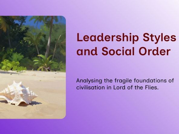 Lord of the Flies – Lesson 3: Social Contracts, Leadership & Survival Priorities