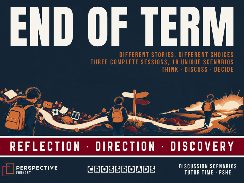 End of Term No Prep Discussion Bundle