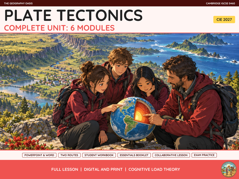 Plate Tectonics Complete Unit: Earthquakes and Volcanoes