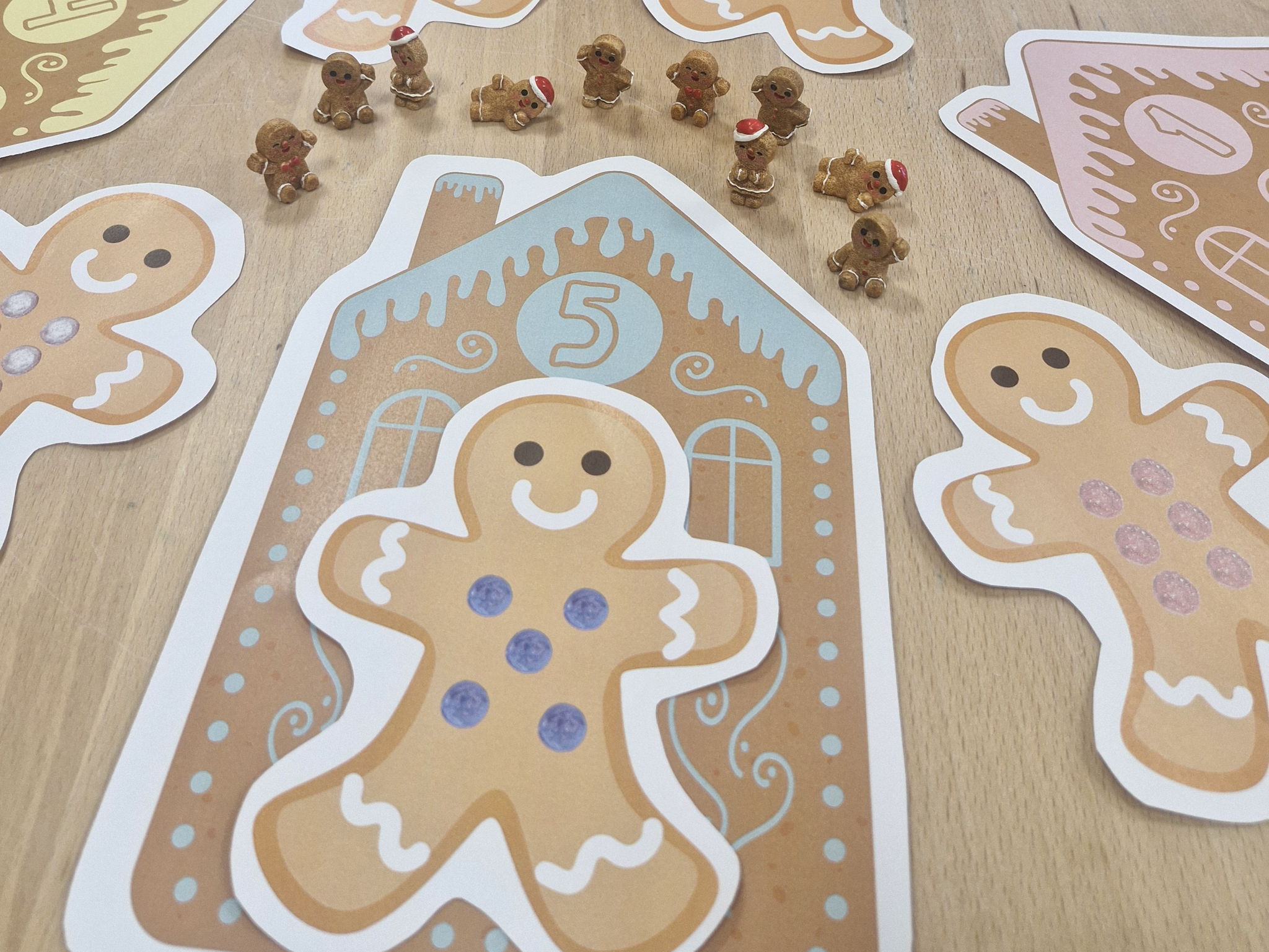 Gingerbread house counting