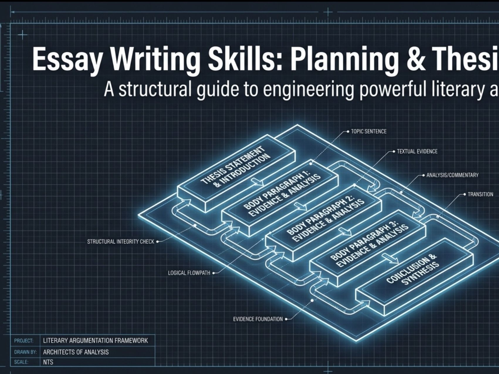 Essay Writing Skills Bundle | Complete Self-Paced Study Guide Series | Any Text | 6 Resources