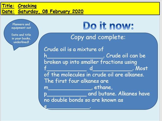 GCSE - Cracking
