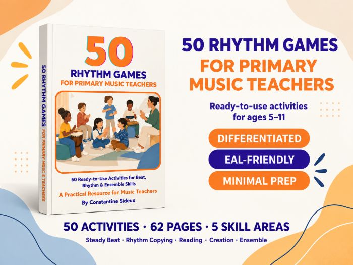 50 Rhythm Games for Primary Music Teachers