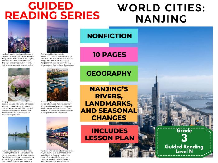 Guided Reading Level N - Nanjing (with Lesson Plan)