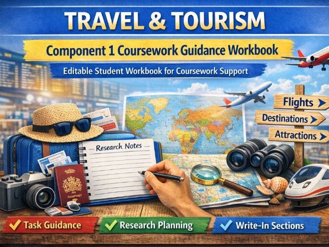 (2026) BTEC Tech Award Travel and Tourism Component 1