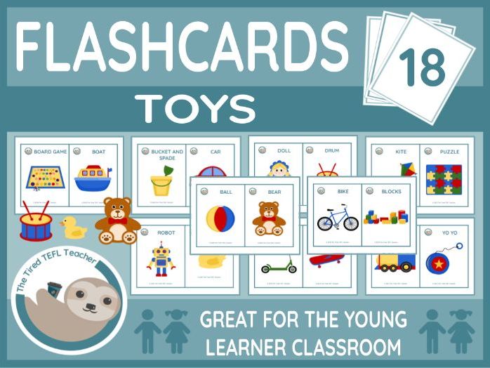 ESL Toys Flashcards