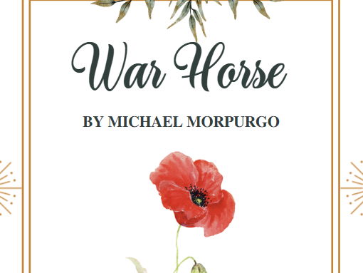 War Horse a Living Novel Study