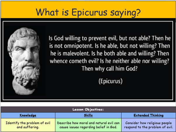 Problem of Evil & Suffering
