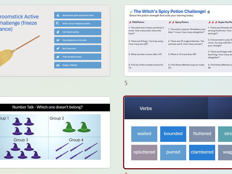 Room on the Broom Full Day PowerPoint